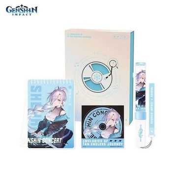 Набор Блокнот, Закладка в виде компакт-диска, Фонарик 2022 Online ConcertShenhe 6975628241842