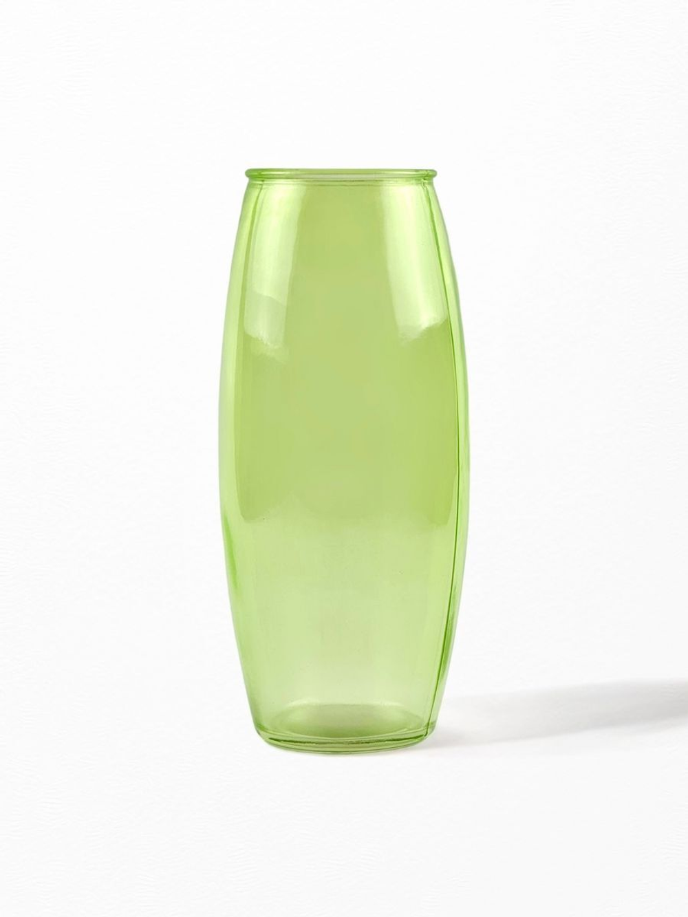 Ваза бочка Ellipsoid "LighT GreeN" (Салатовая)