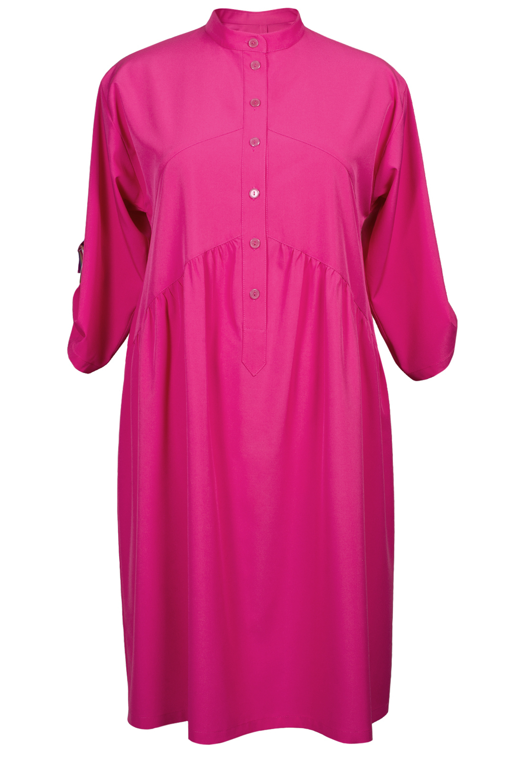 Летнее платье 3226АП, фуксия #86Ф053226АП