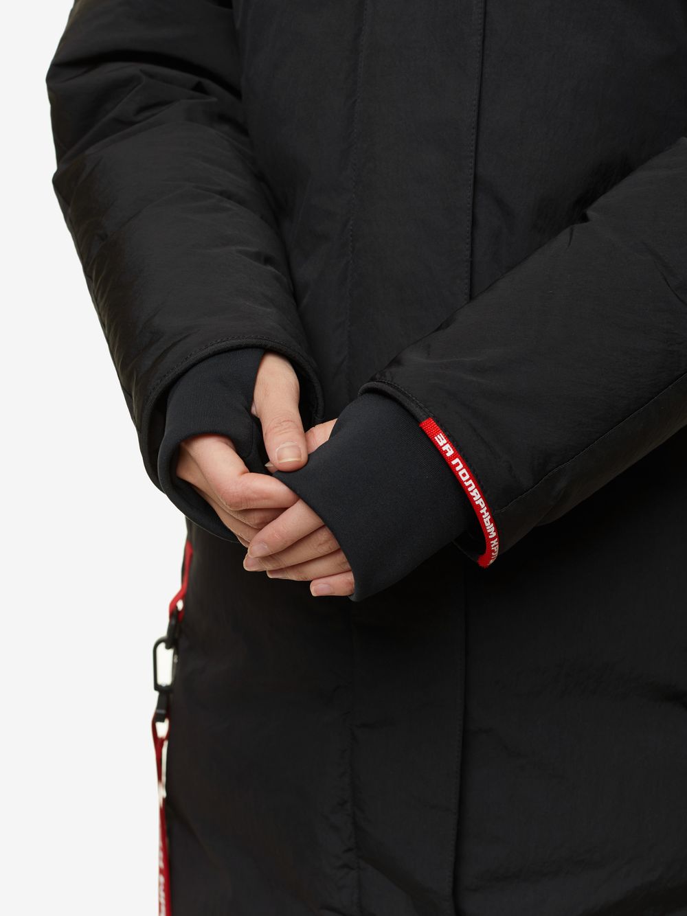 Пуховое женское пальто BASK YANA V2 черный