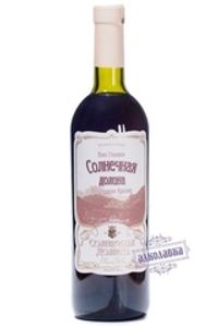 Вино Солнечная Долина столовое красное полусладкое 0,75л