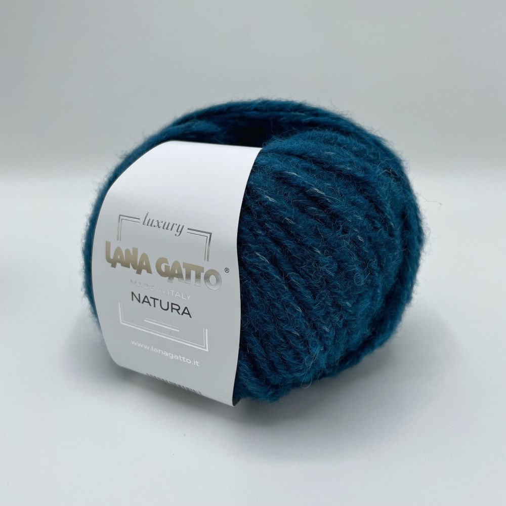 Пряжа Lana Gatto Natura 40% меринос экстрафайн 35% хлопок 25% бэби альпака
