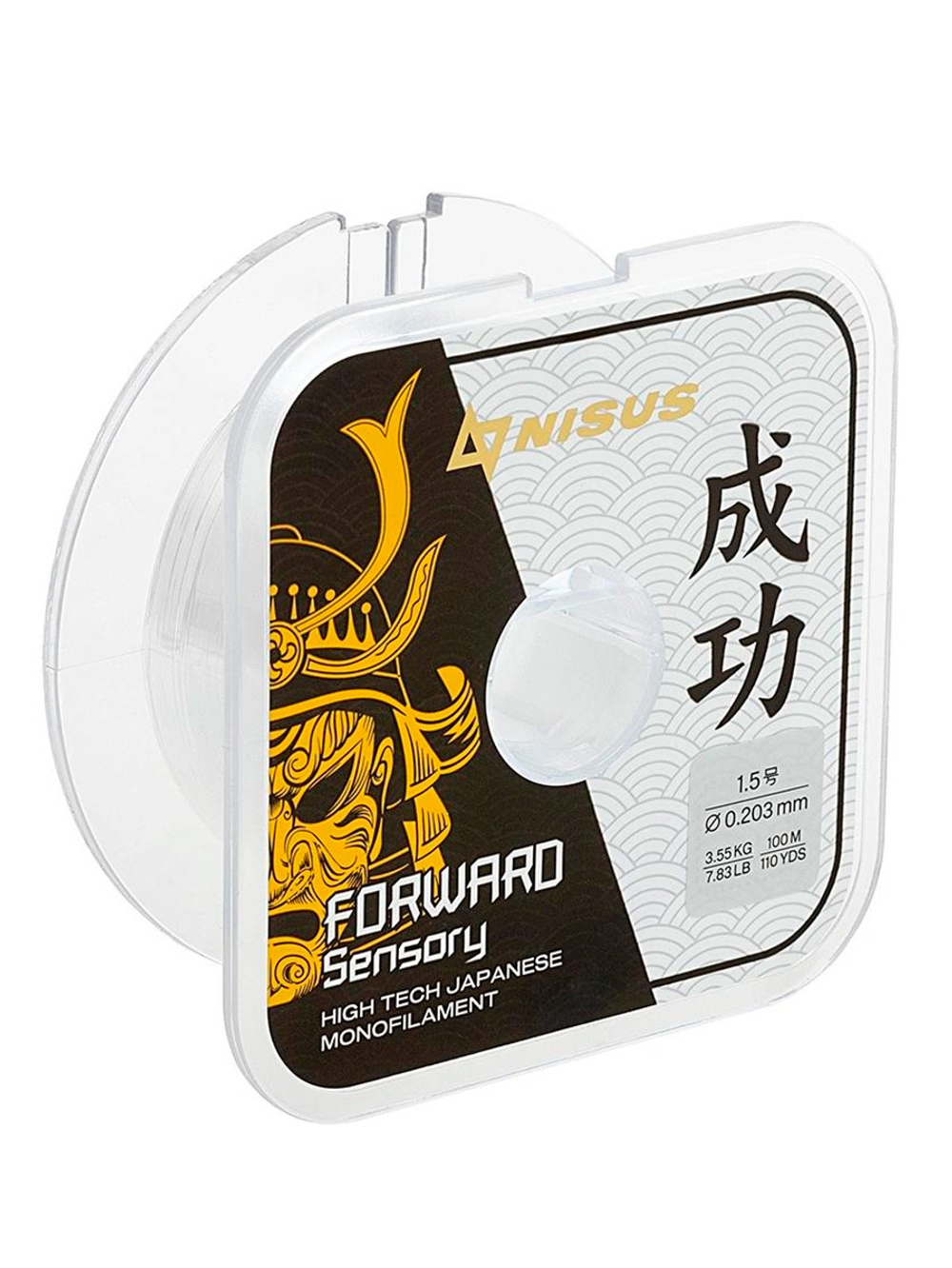 Леска для рыбалки Nisus FORWARD Sensory Nylon Transparent 0,261mm/100m (N-FS-0261-100)