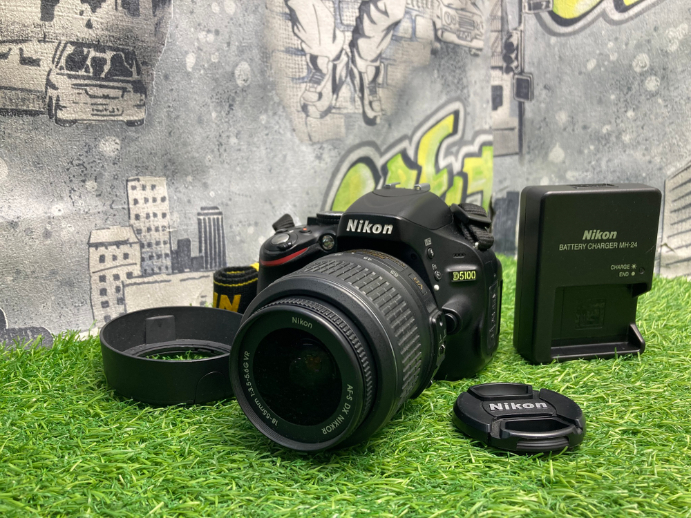 Nikon D5100 Kit 18-55mm 3.5-5.6G VR 6.000 кадров