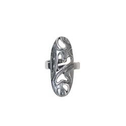 "Каниа" кольцо в серебряном покрытии из коллекции "Сиам" от Jenavi