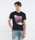 Футболка SUNSET FLOWER GUESS - черный(M3GI29 I3Z14)