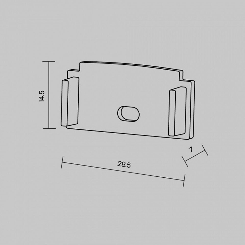 Набор заглушек для профиля Maytoni  642008