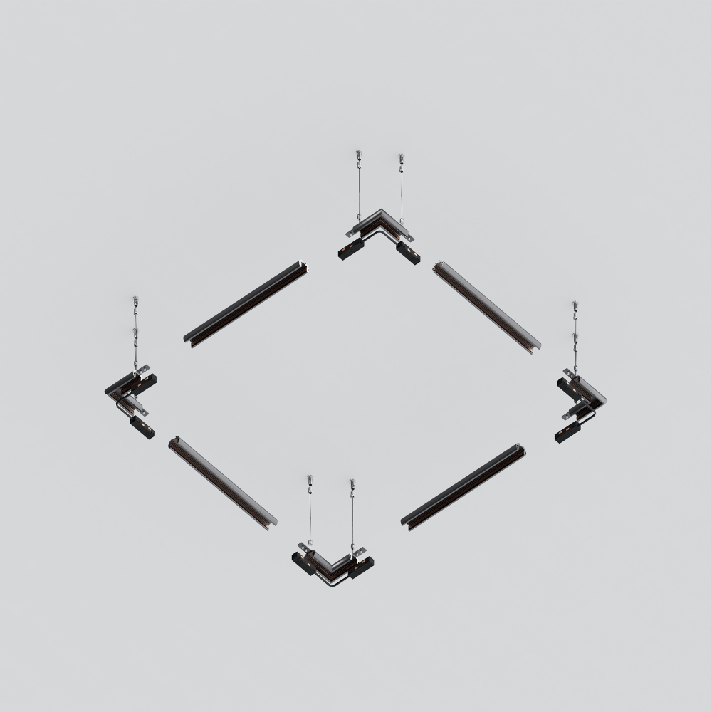 Шинопровод магнитный низкопрофильный Maytoni Busbar trunkings Exility TRXM034-R-412B 2м