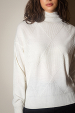 22922 Джемпер женский (молочный)