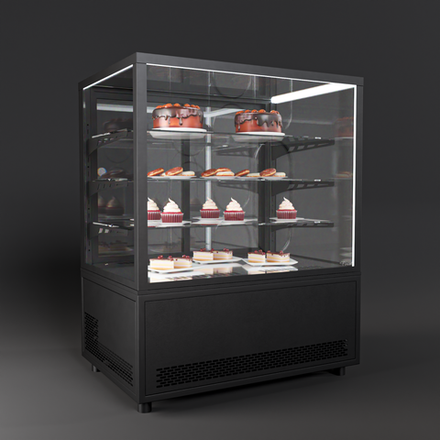 Напольная холодильная витрина Finist JOBS J-117-126, 3 полки