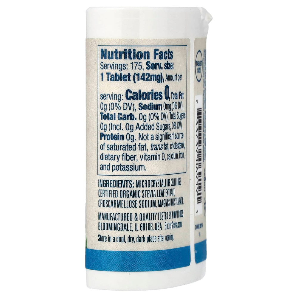 NOW Foods, Better Stevia, растворимые таблетки, 175 шт.