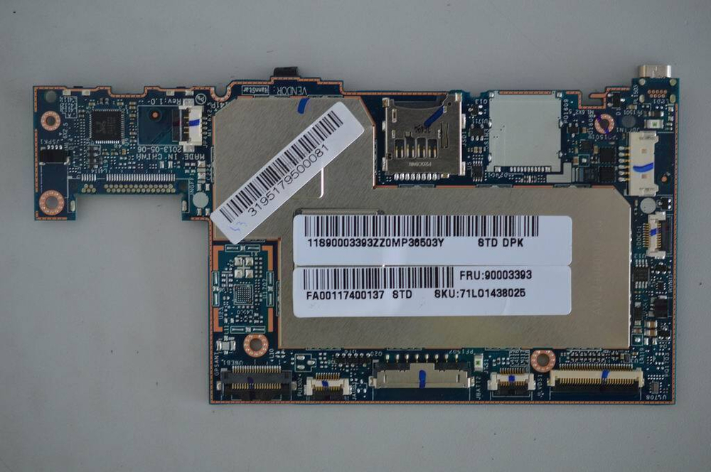 Материнская плата для планшета Lenovo MIIX 10 VIXJ0 MB W8S SSD-64G Wifi (90003393), оригинал