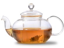 Чайник заварочный стеклянный TimA Липовый Цвет TP076, 0.7 л