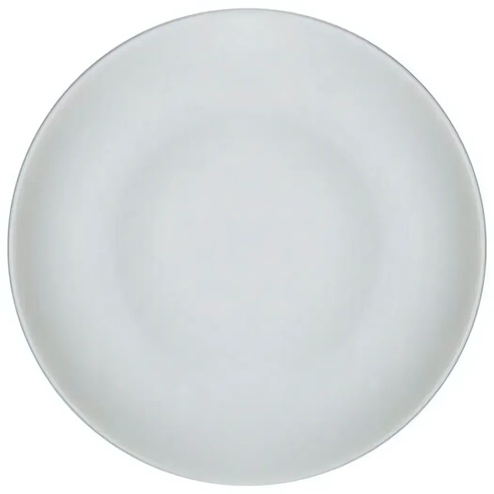 Тарелка фарфоровая обеденная 24см Белье