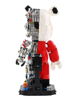 Конструктор Wangao 188001. Violence Mechanical Bear Robot, 1471 деталь