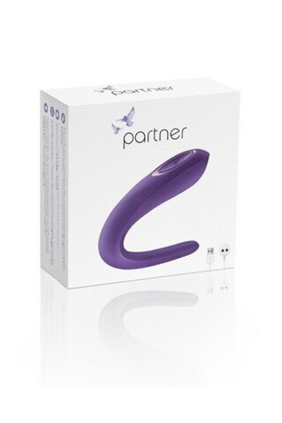 Массажер для пар Satisfyer Partner (10 режимов) (Цвет: фиолетовый)