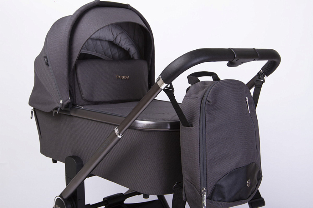 Коляса детская Peppy Monaco 2 в 1 GP Antrazit (графитовый)