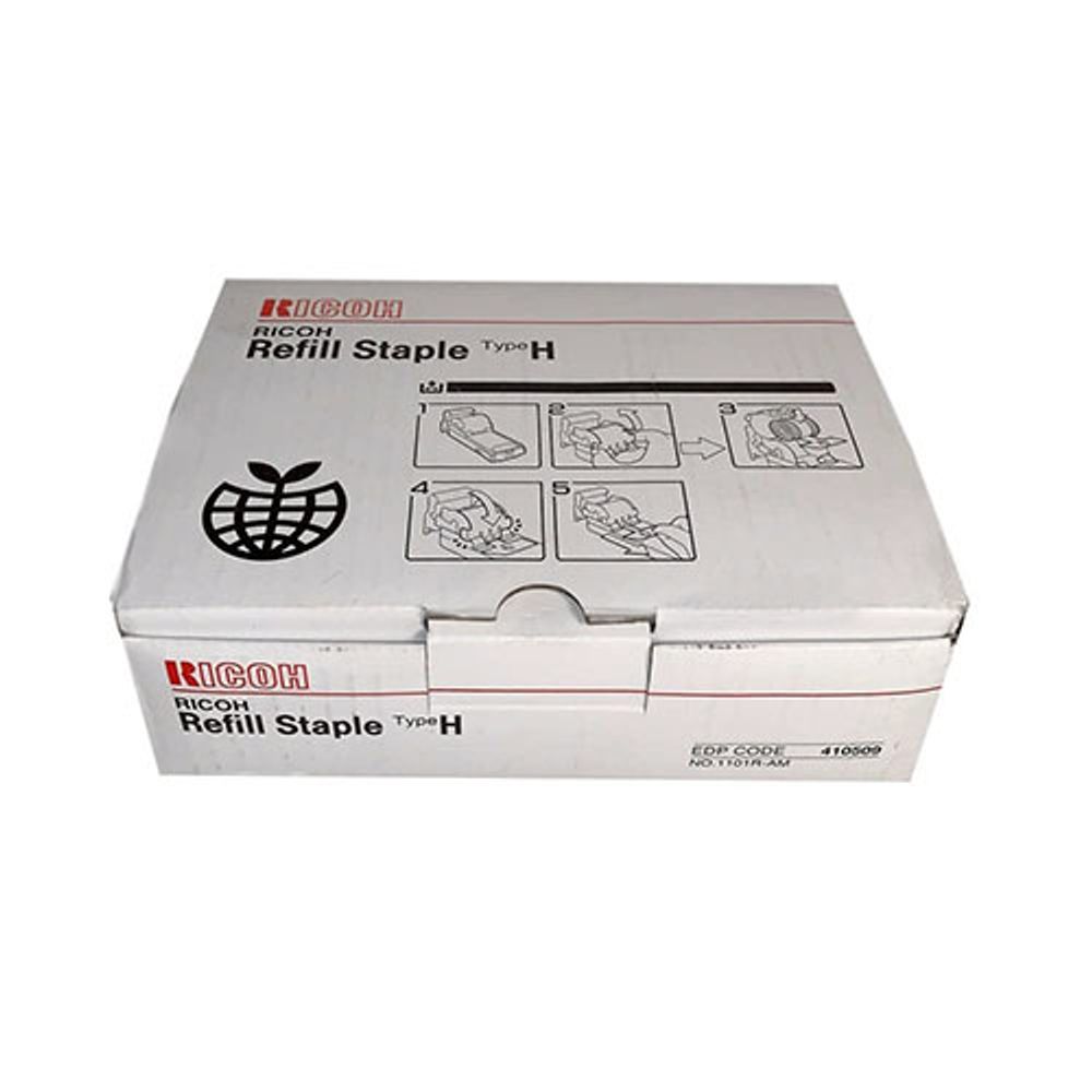 Скрепки тип H для RICOH Aficio 1050, 1085, 1105, 2090, 2105 (410509) 5x5000 шт.