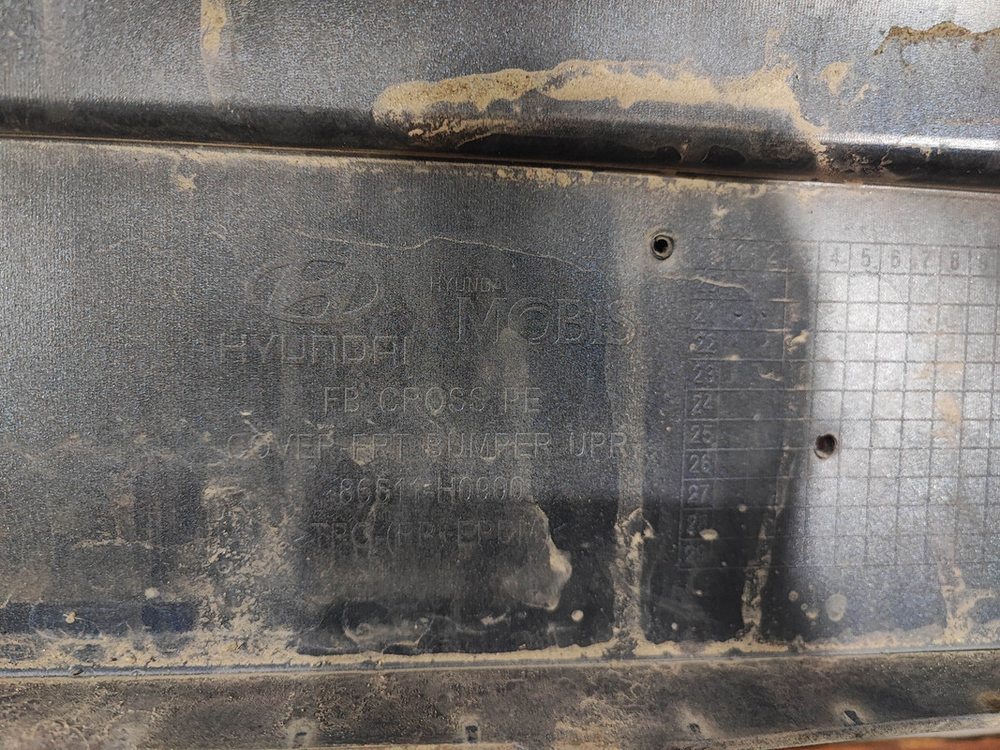 Бампер передний Kia Rio 4 X-Line 20-нв Б/У Оригинал 86511H0900