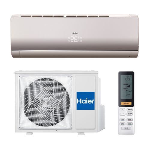 Настенная сплит-система Haier Lightera AS09NS6ERA-G/1U09BS3ERA, Золотой (шампань)
