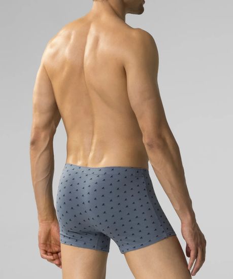 Трусы мужские боксеры (3шт), Atlantic 3MH-198, темно-синий + голубой + серый