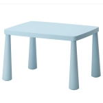 Детский стол BARNBORD, 77x55х48 см, полипропилен, голубой
