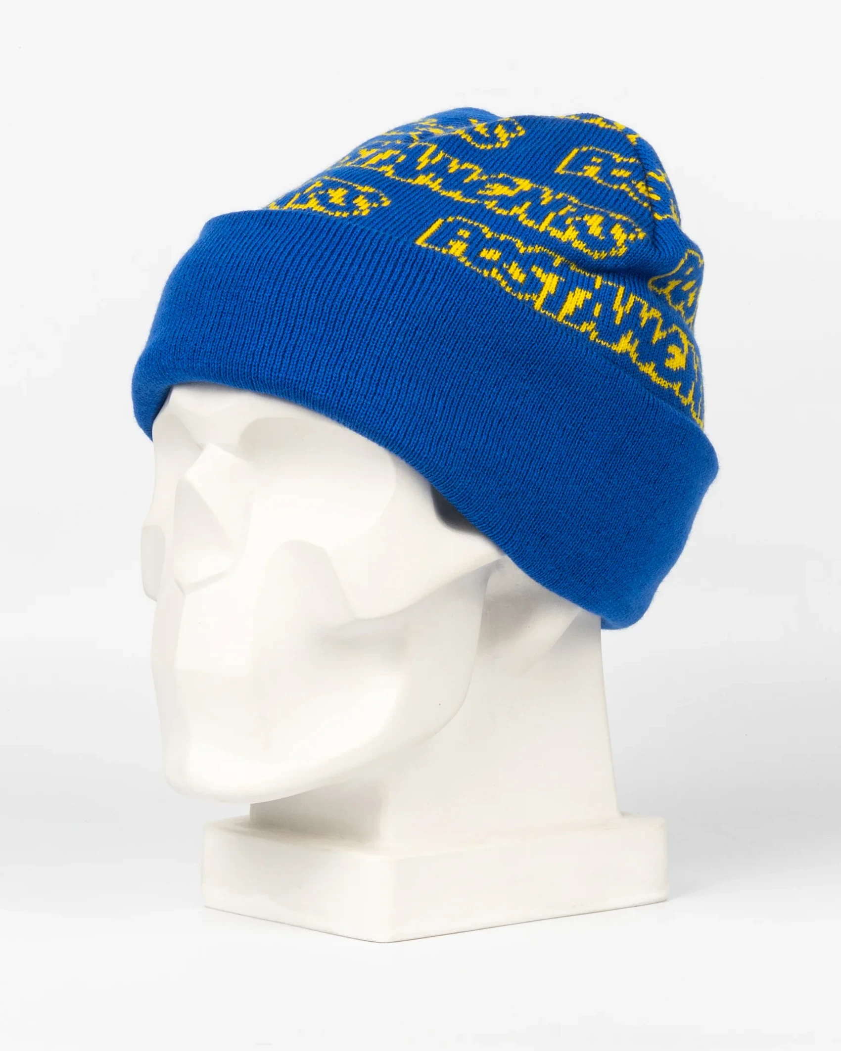 Шапка Postaments Wordz (blue/yellow) артикул: - купить в магазине Дайс