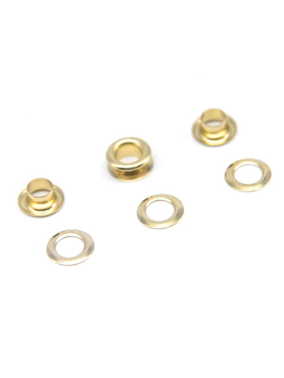 Люверсы 5 мм, золото