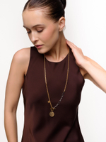 Колье "Balance coin" Bicolor