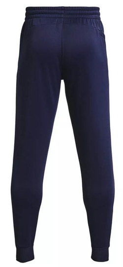 Мужские теннисные штаны Under Armour Men's Armour Fleece Joggers - midnight navy/black