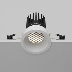Встраиваемый светильник Maytoni Dip DL117-15W-4K-W