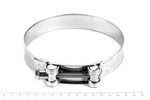 Хомут силовой одноболтовый 122-130/24