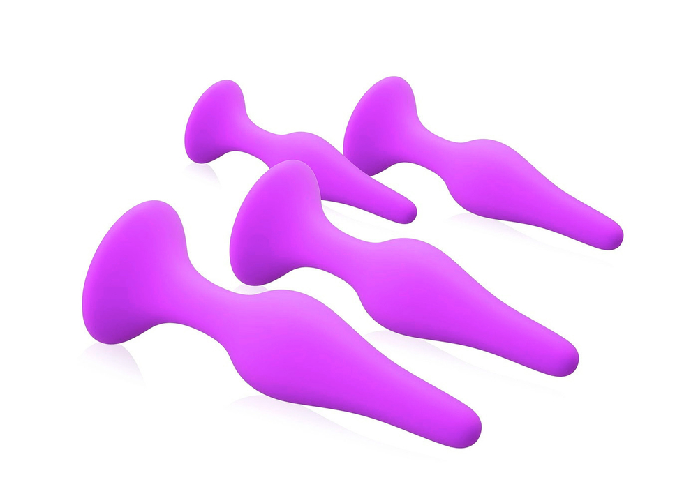 Анальная втулка фиолетовая 12,5 см