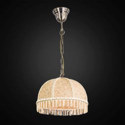 Citilux Базель CL407115 Подвесной светильник с абажуром Вышивка