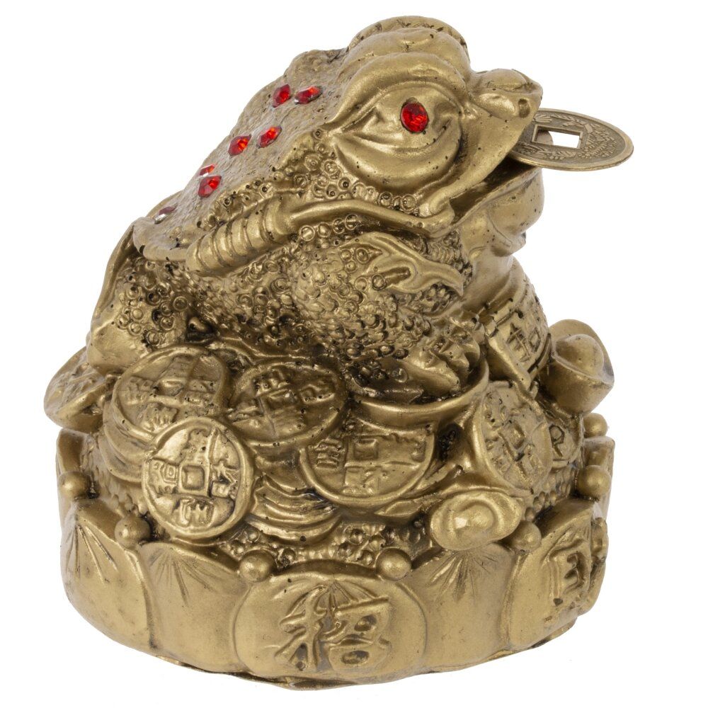 GAEM Фигурка декоративная "Лягушка денежная", L7,5 W7 H7,5 см