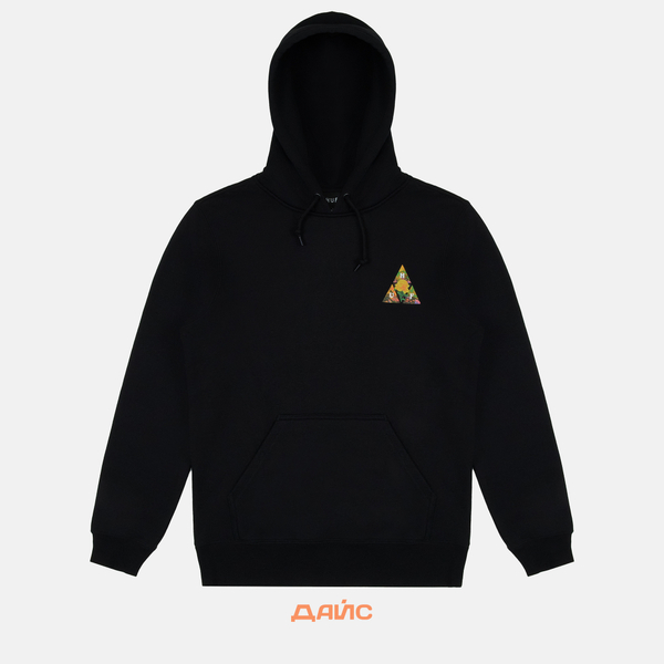 Толстовка мужская HUF New Dawn артикул:PF00395 BLACK Толстовка мужская HUF New Dawn артикул:PF00395 BLACK - купить в магазине Дайс