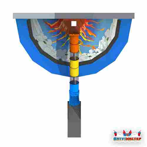 Горка-скалодром для игровой комнаты «Смелый шаг», 12×6×4 м