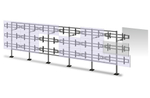 Модуль для видеостены настенный Wize MVW55G3