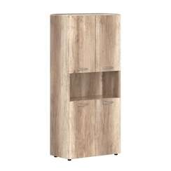 Шкаф с 2-мя комплектами глухих малых дверей и обвязкой DHC 85.4  892х450х1950 DIONI