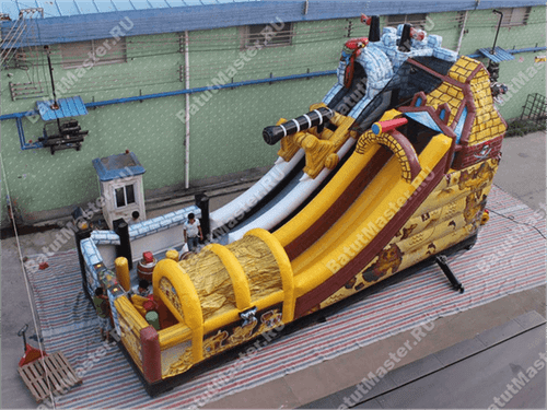 Коммерческий надувной батут "По следам пиратов"