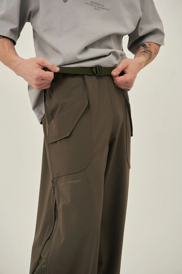 Брюки Hikercore nylon хаки - фото 6