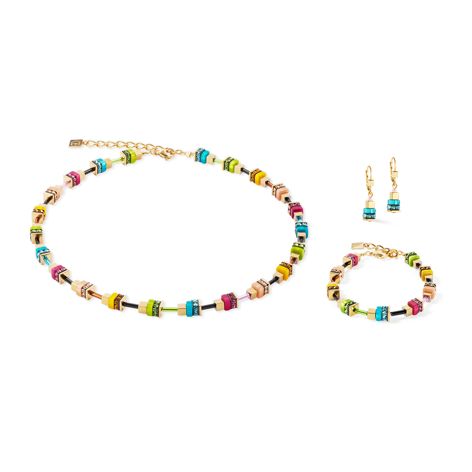 Серьги Coeur de Lion Multicolour Gold 4413/20-1516