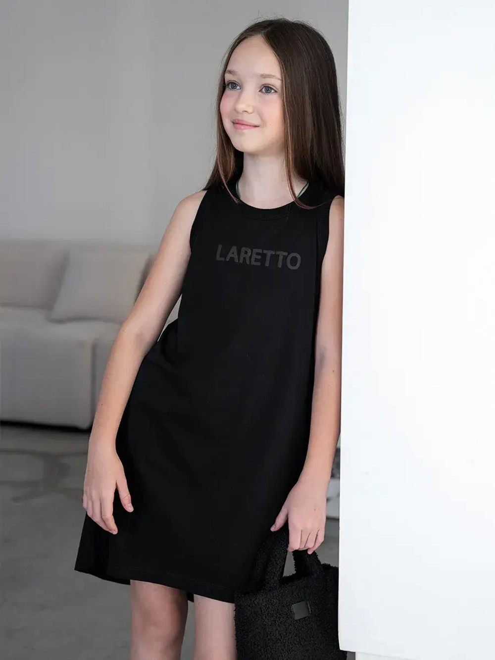 Платье-майка для девочки летнее