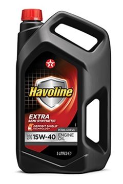 HAVOLINE EXTRA 15W-40 моторное масло TEXACO 5 литров