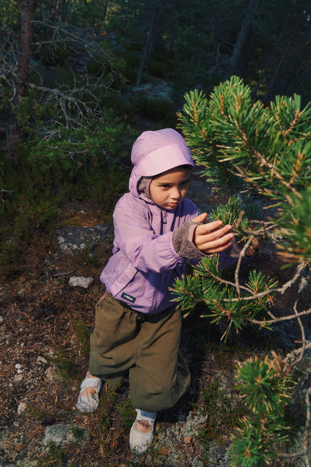 Куртка Nothomme Blue Monte Wind Walker Sun Protection Jacket “Light Blue Purple” Kid’s