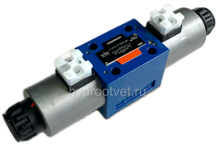 4WRA10W1-60-2X/G24K4/V - Пропорциональный распределитель без встроенного электронного усилителя Ду10, номинальный расход 60 л/мин, схема W1-