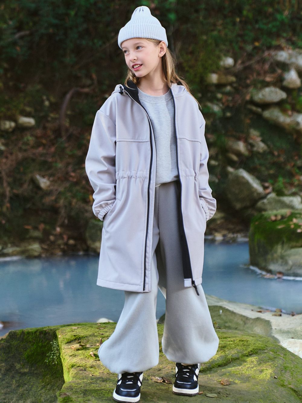 Парка Softshell "Туман" удлиненная 7+