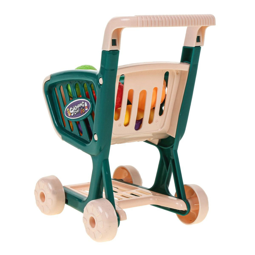 Тележка для супермаркета с продуктами, коробка CF-69