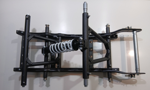 Полозья подвески (гусеничный блок) в сборе для снегохода MotoLand SnowFox 200