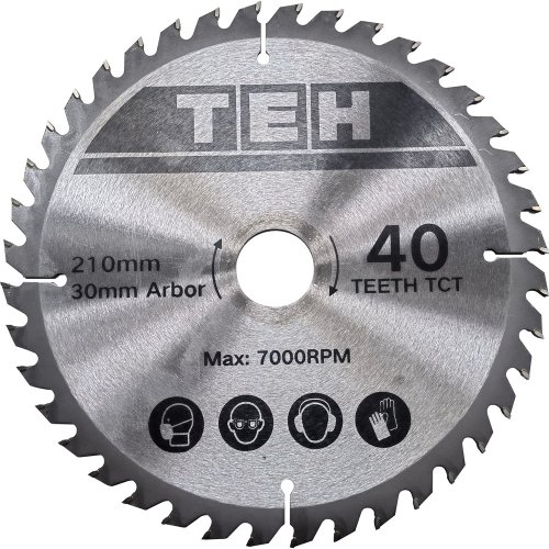 Пила торцовочная 210мм TEH TMS21015